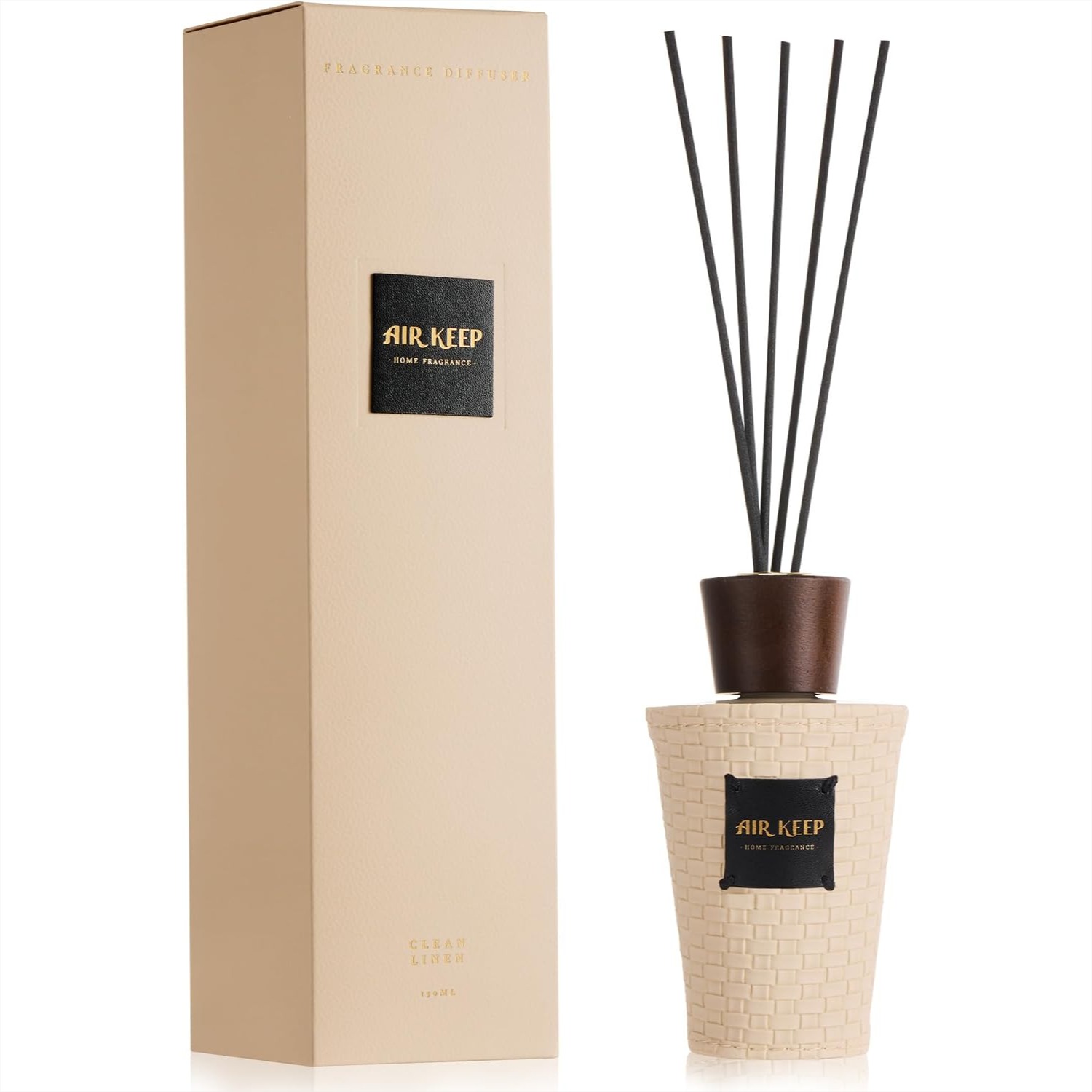 Home Fragrance Linen - Reed Diffuser Set Clean Linen 5.1