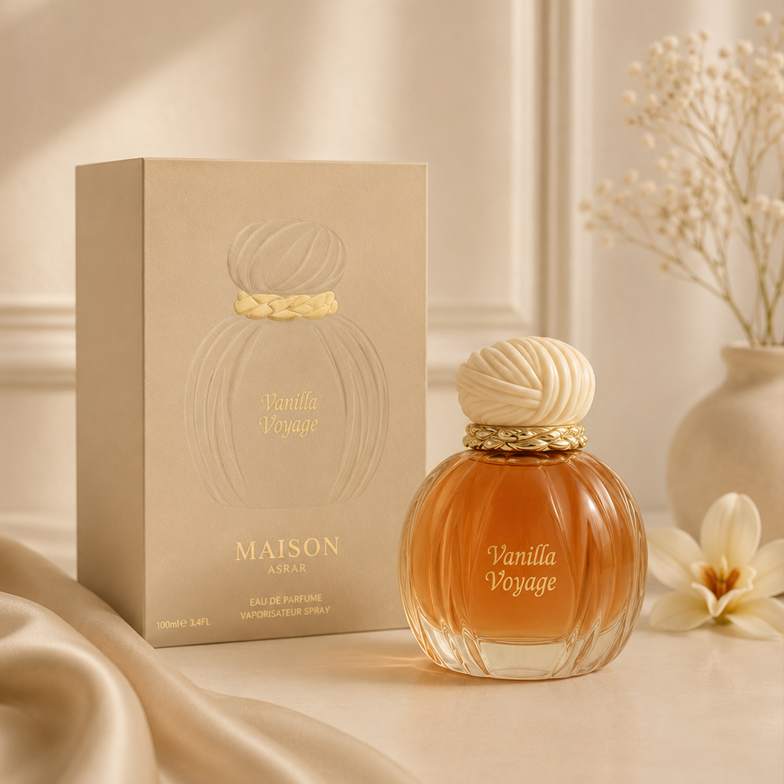 Home Fragrance Vanilla Musk - Vanilla Voyage 100ml Oriental Sweet Unisex