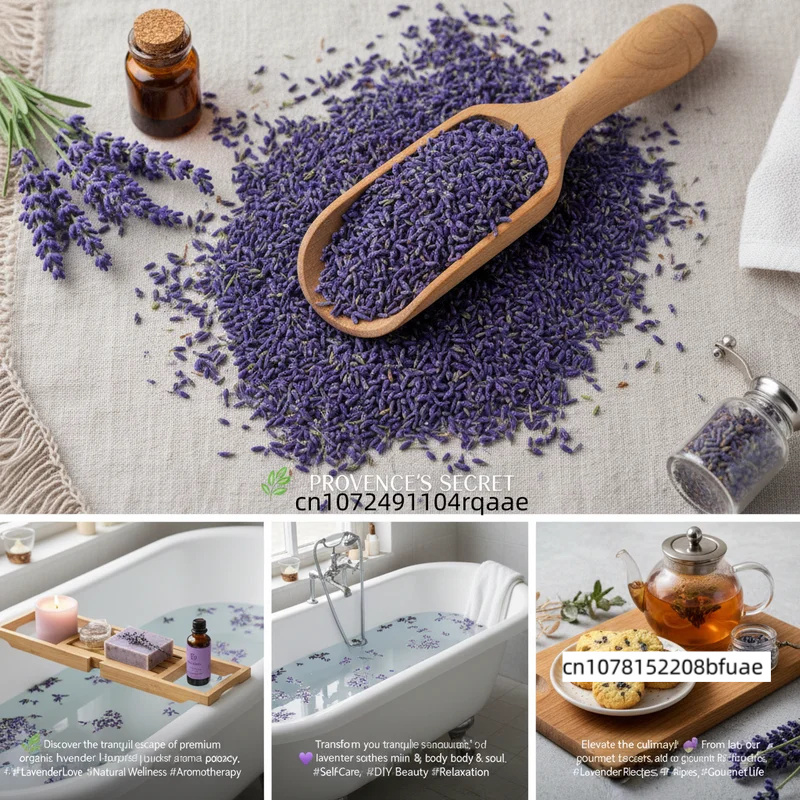 6A Premium Organic Dried Laven - Potpourri Dried Flower のレビューと価格
