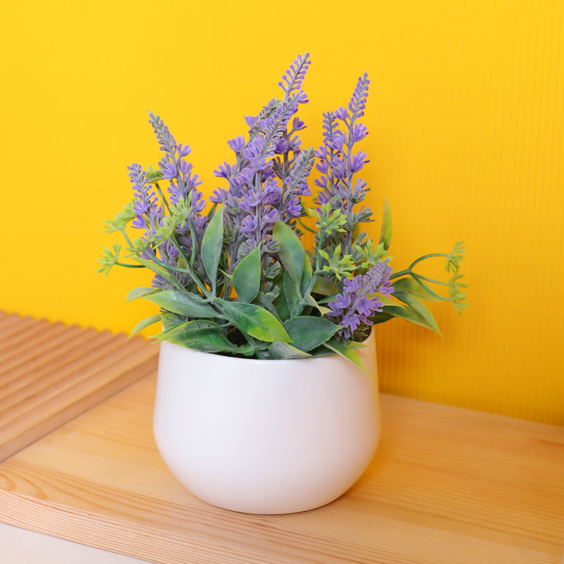 1pc- Simulation lavender pot,h - Potpourri Dried Flower のレビューと価格