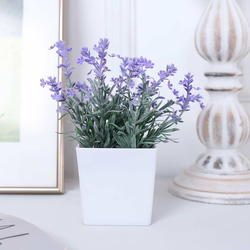 1pc- Simulation lavender pot,h - Potpourri Dried Flower のレビューと価格