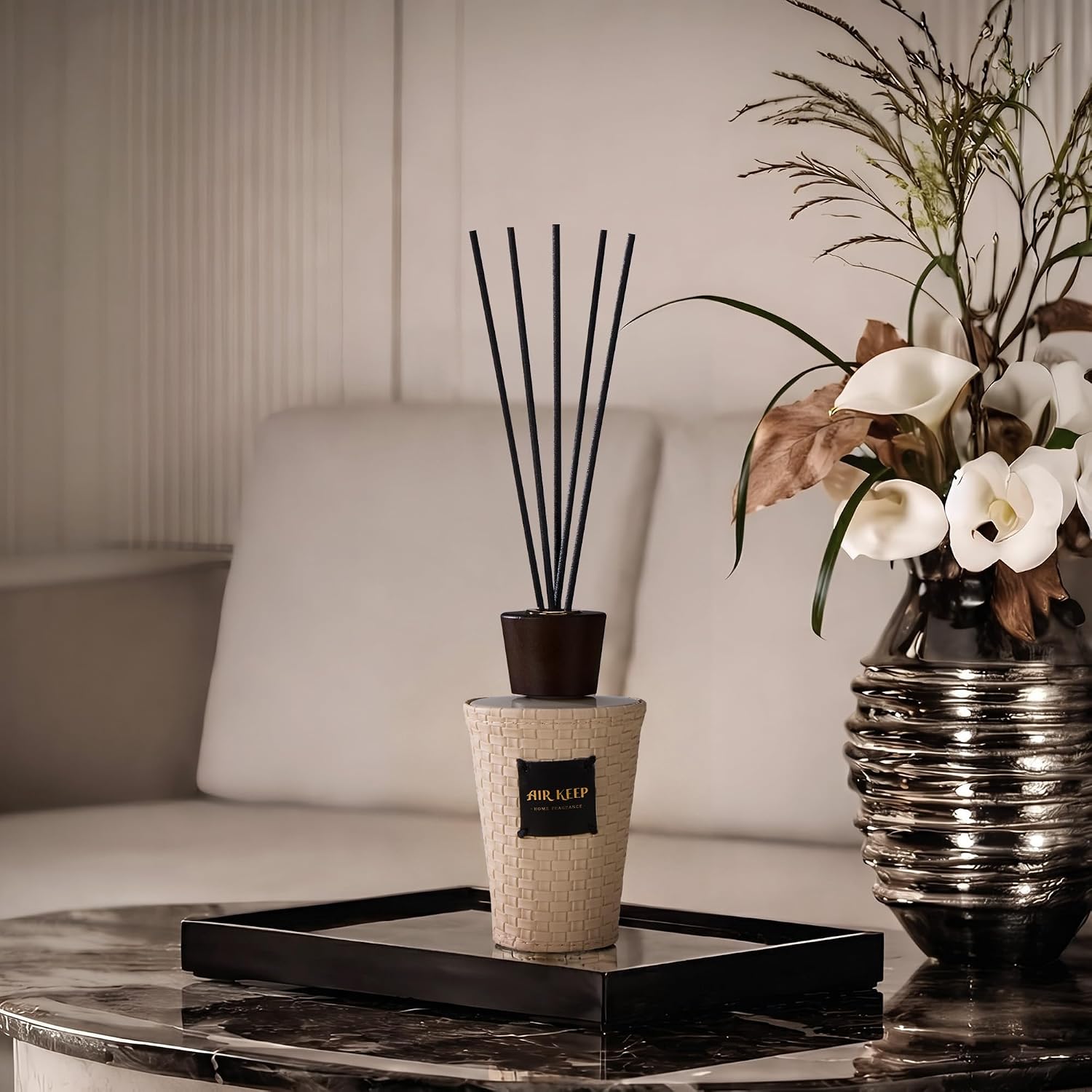 Reed Diffuser Set Clean Linen  - Home Fragrance Linen のレビューと価格