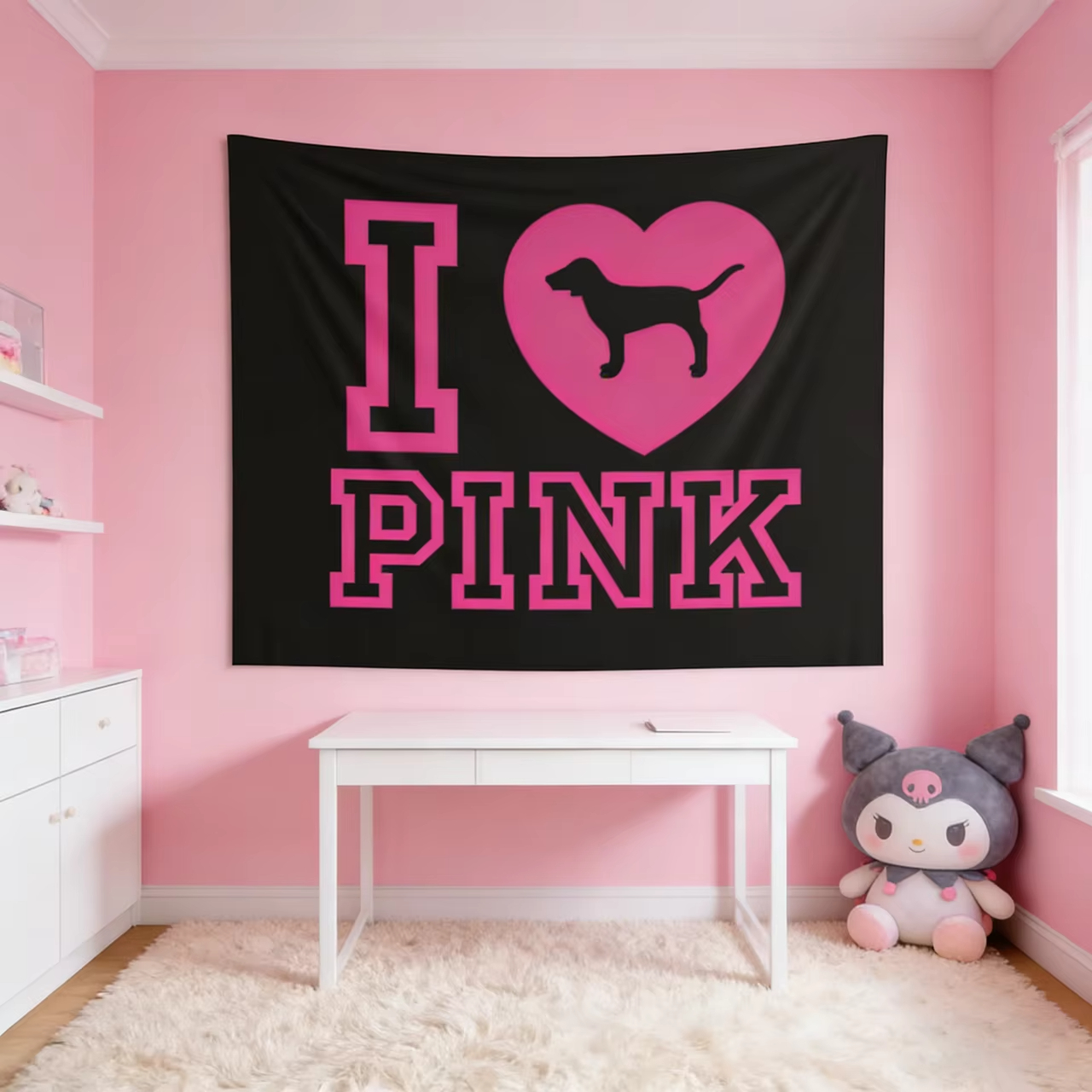 McBling Y2K I Love Pink Wall T - Home Fragrance Victoria Secret のレビューと価格