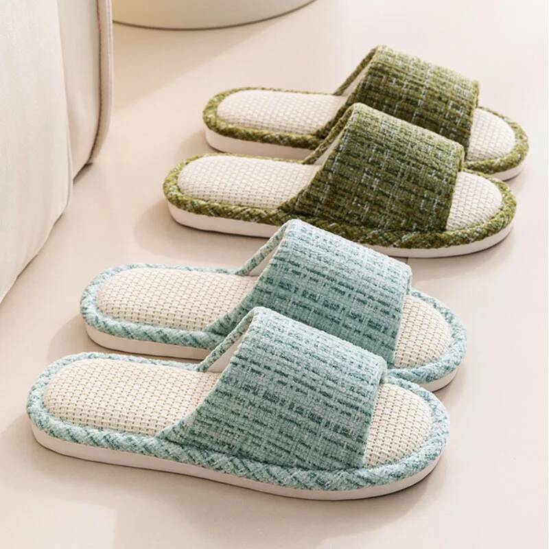 Women's Slippers Summer New Ja - Home Fragrance Linen のレビューと価格