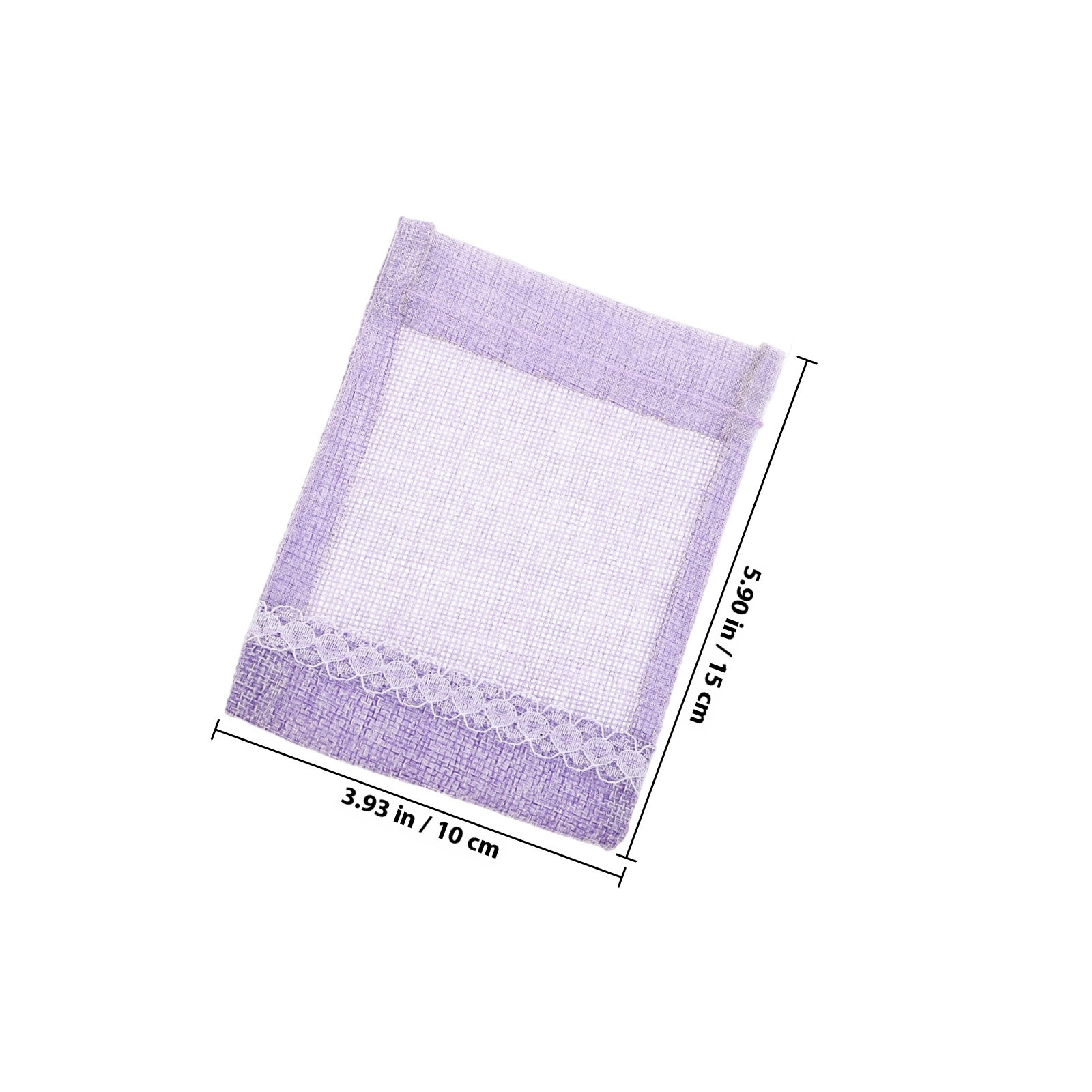 5Pcs Empty Lavender Sachet Bag - Home Fragrance Linen のレビューと価格