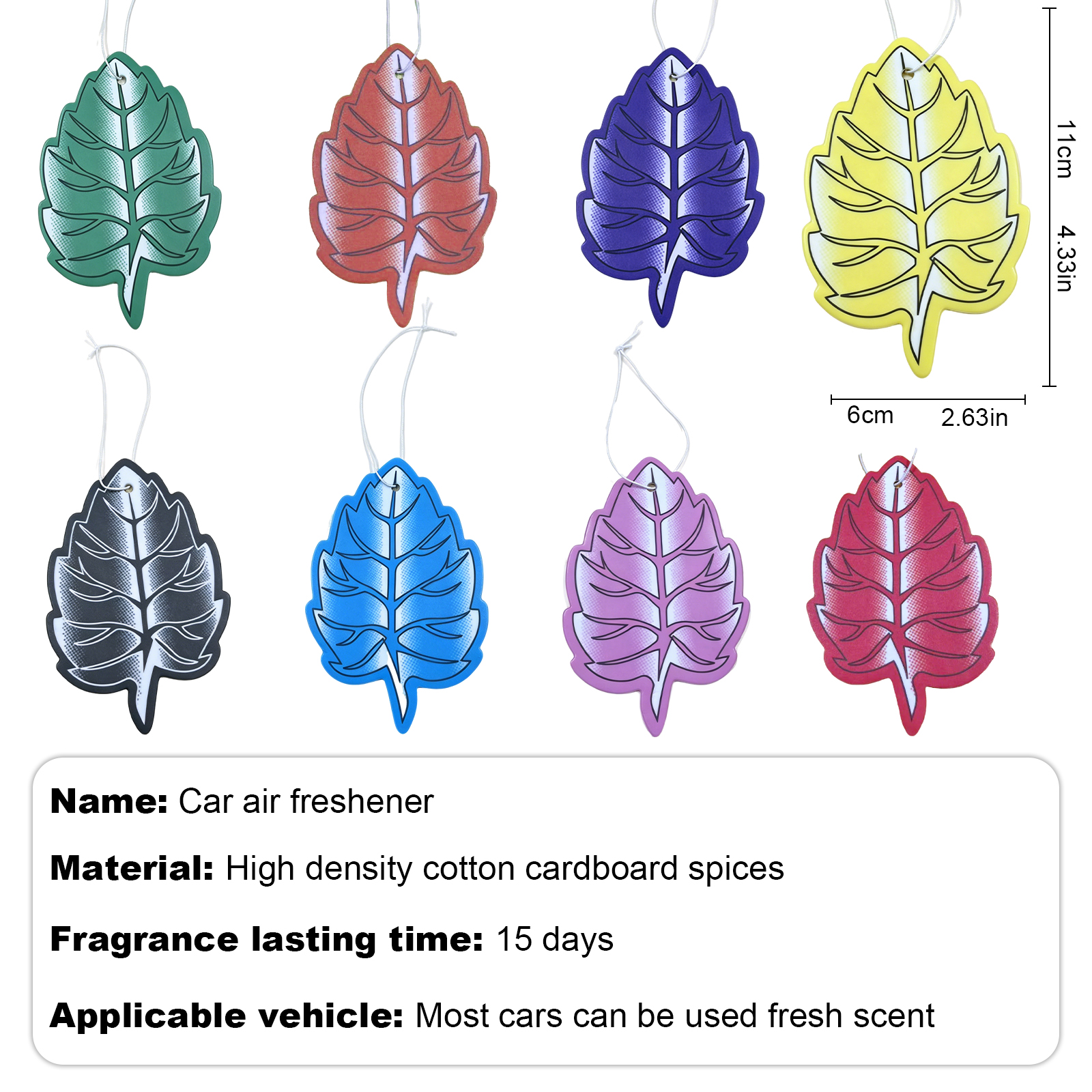 15 Pack Assorted Scent Car Air - Home Fragrance Wholesale のレビューと価格