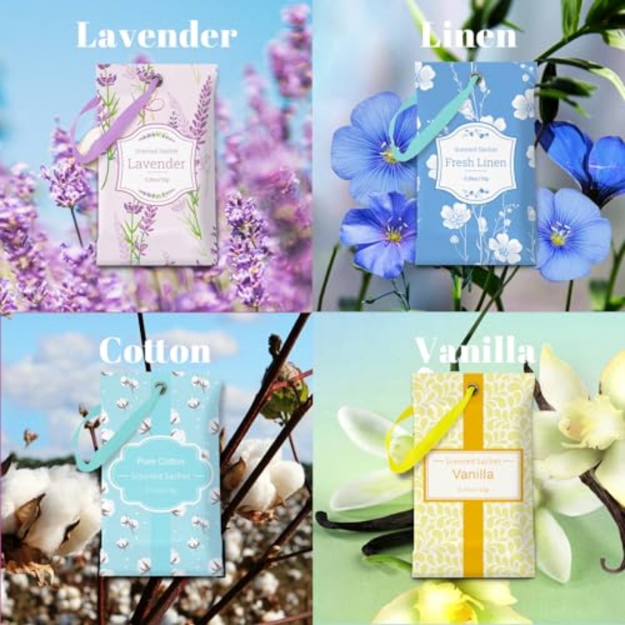 Sachets for Drawers and Closet - Home Fragrance Linen のレビューと価格