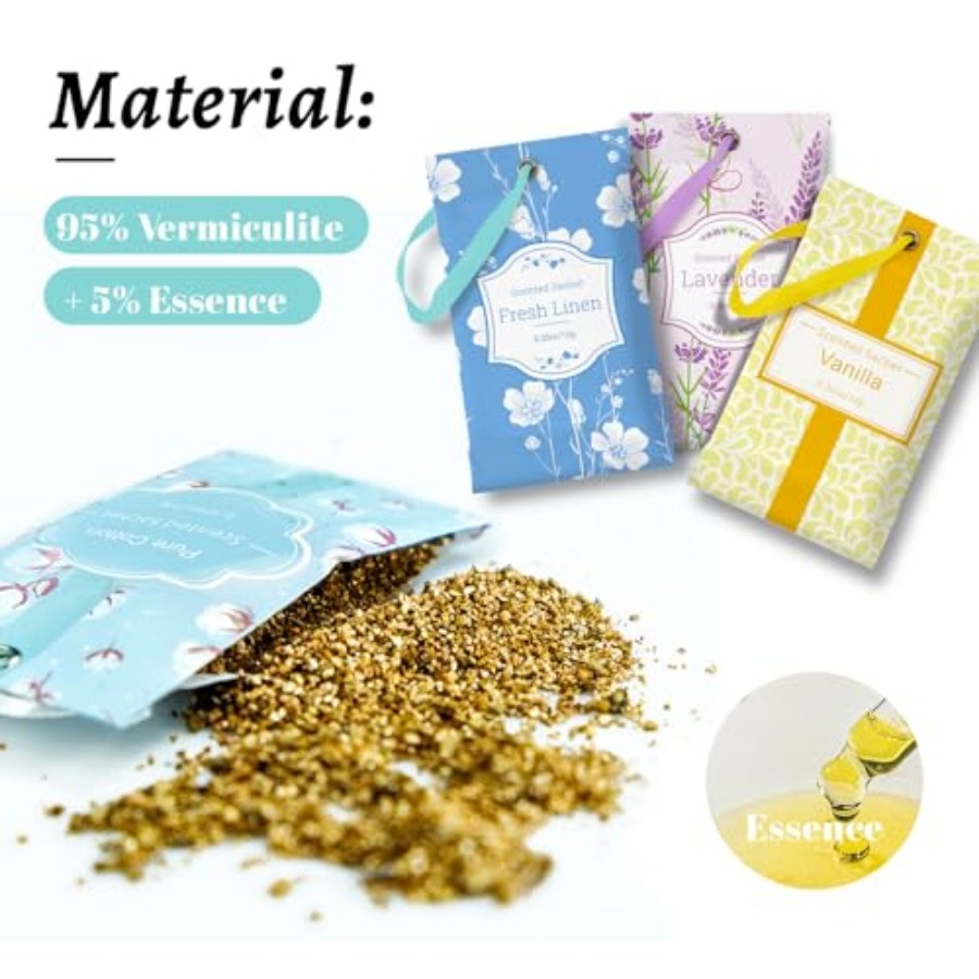 Sachets for Drawers and Closet - Home Fragrance Linen のレビューと価格