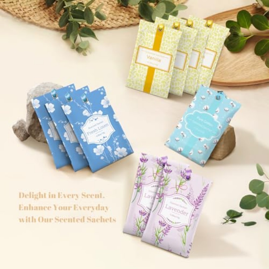 Sachets for Drawers and Closet - Home Fragrance Linen のレビューと価格