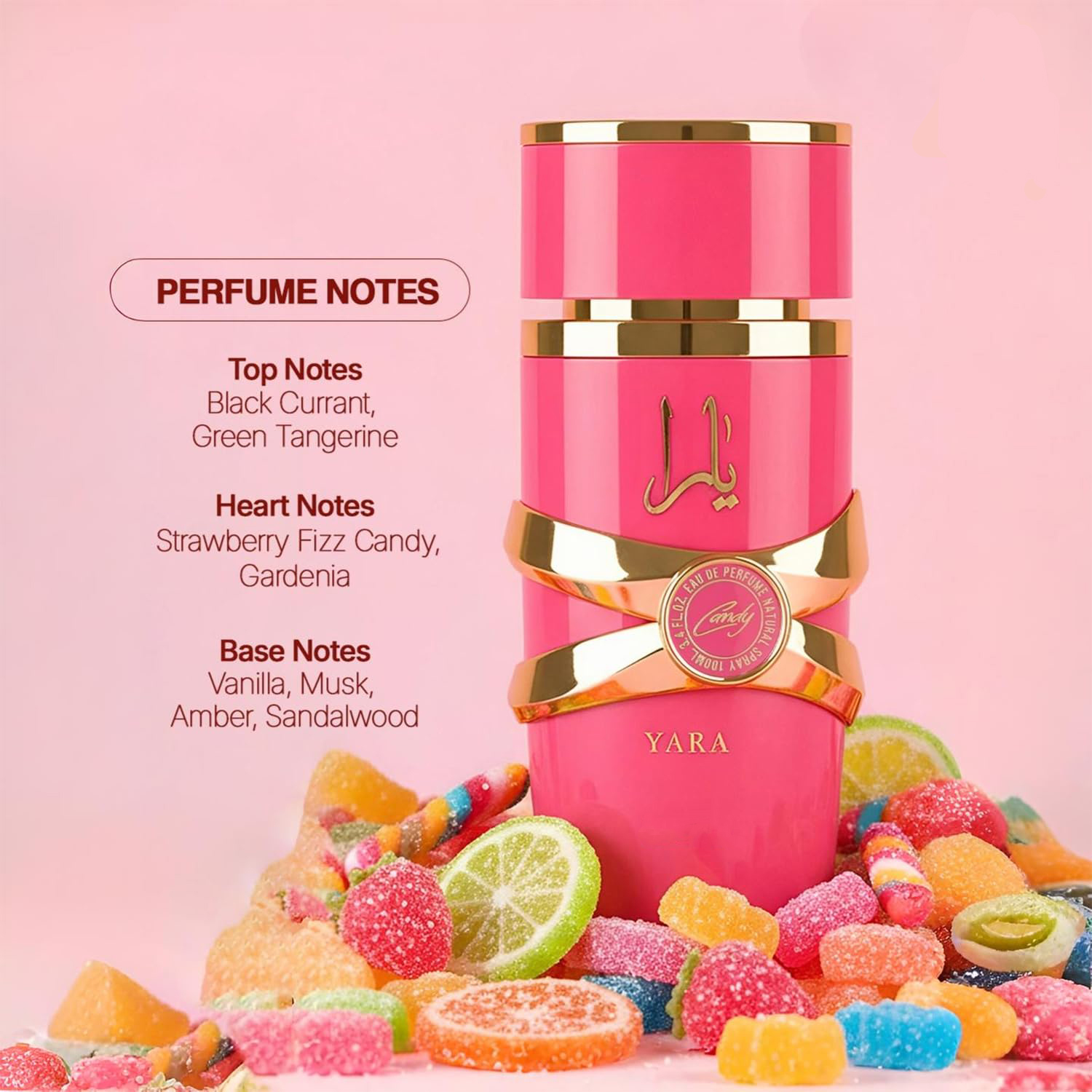 Yara Candy Perfume for Women,  - Home Fragrance Vanilla Musk のレビューと価格
