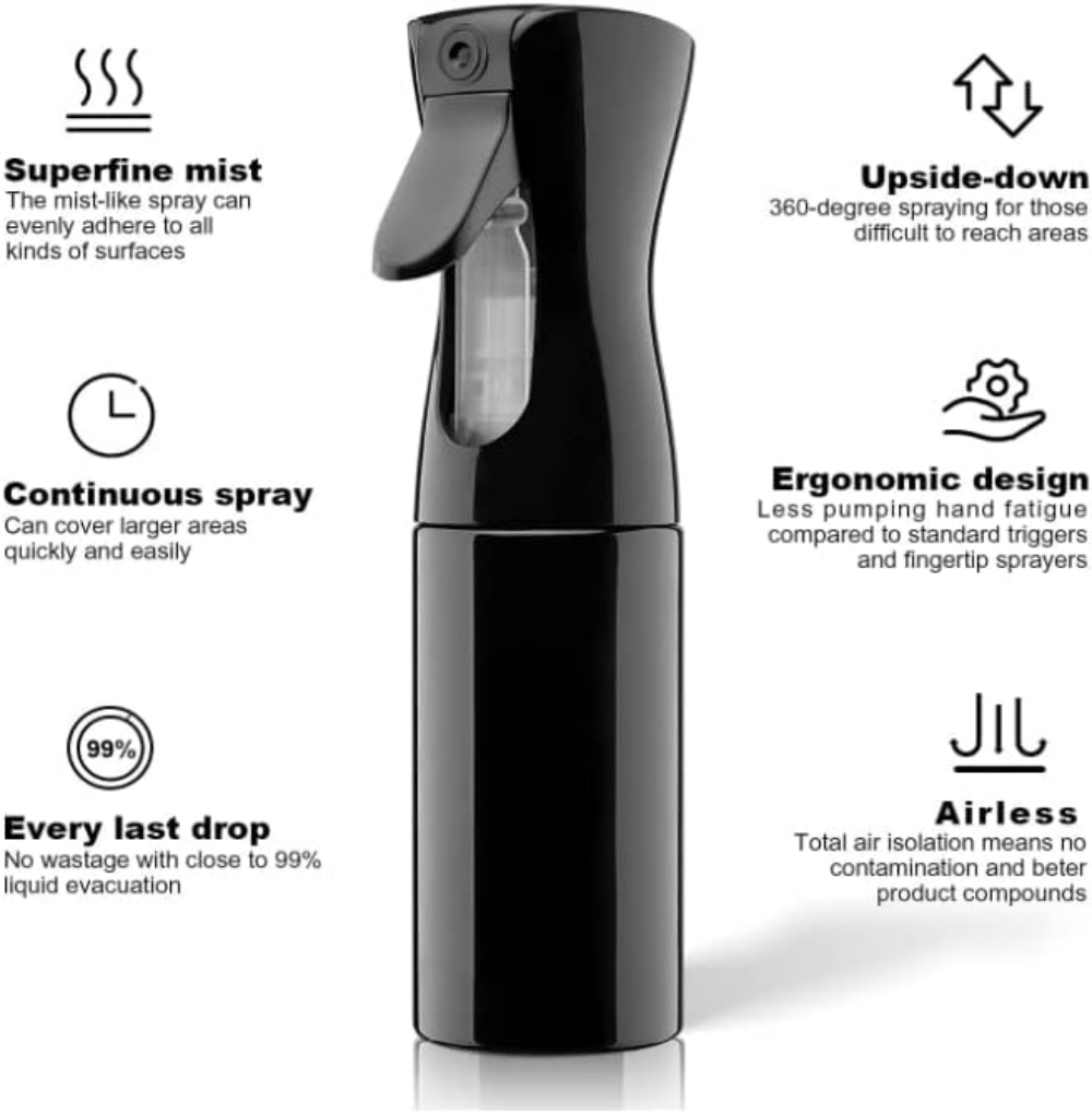 200ml Continuous Spray 360° Up - Room Spray Bottle のレビューと価格